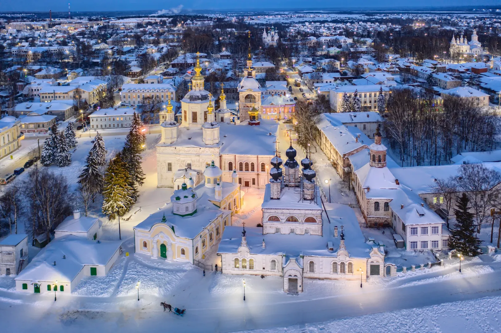 Где же моя черноглазая, где? В Вологде!